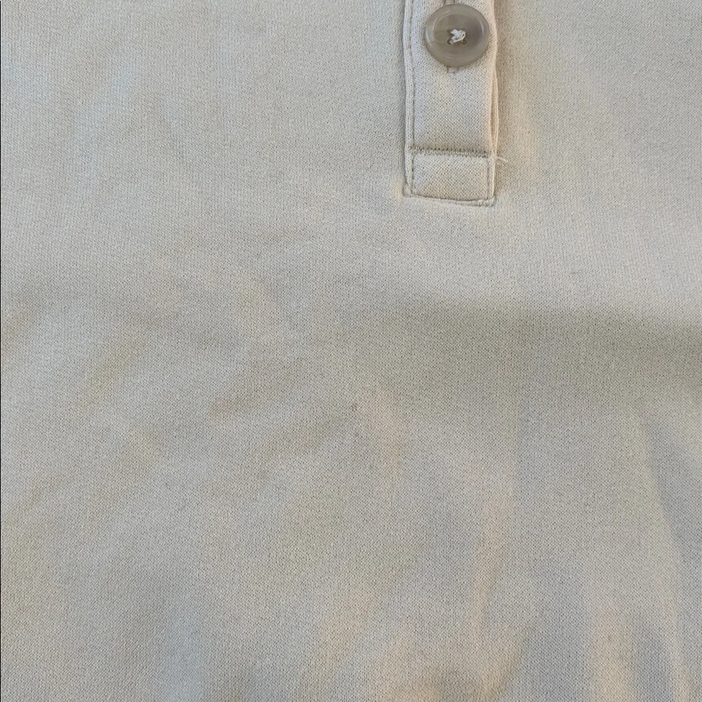 Abercrombie & Fitch Cropped Collared Sweatshirt - Picture 3 of 5